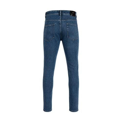 100% Cotton Jeans Leisure Fit - Oil Blue