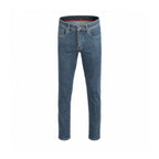 100% Cotton Jeans Leisure Fit - Wash Blue
