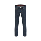 100% Cotton Jeans Leisure Fit - Navy