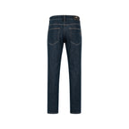 100% Cotton Jeans Leisure Fit - Navy