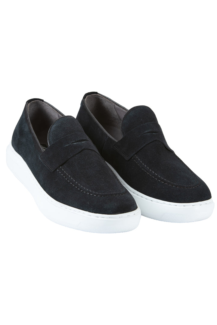 Luxurious Leather Loafers - Minotti Uomo