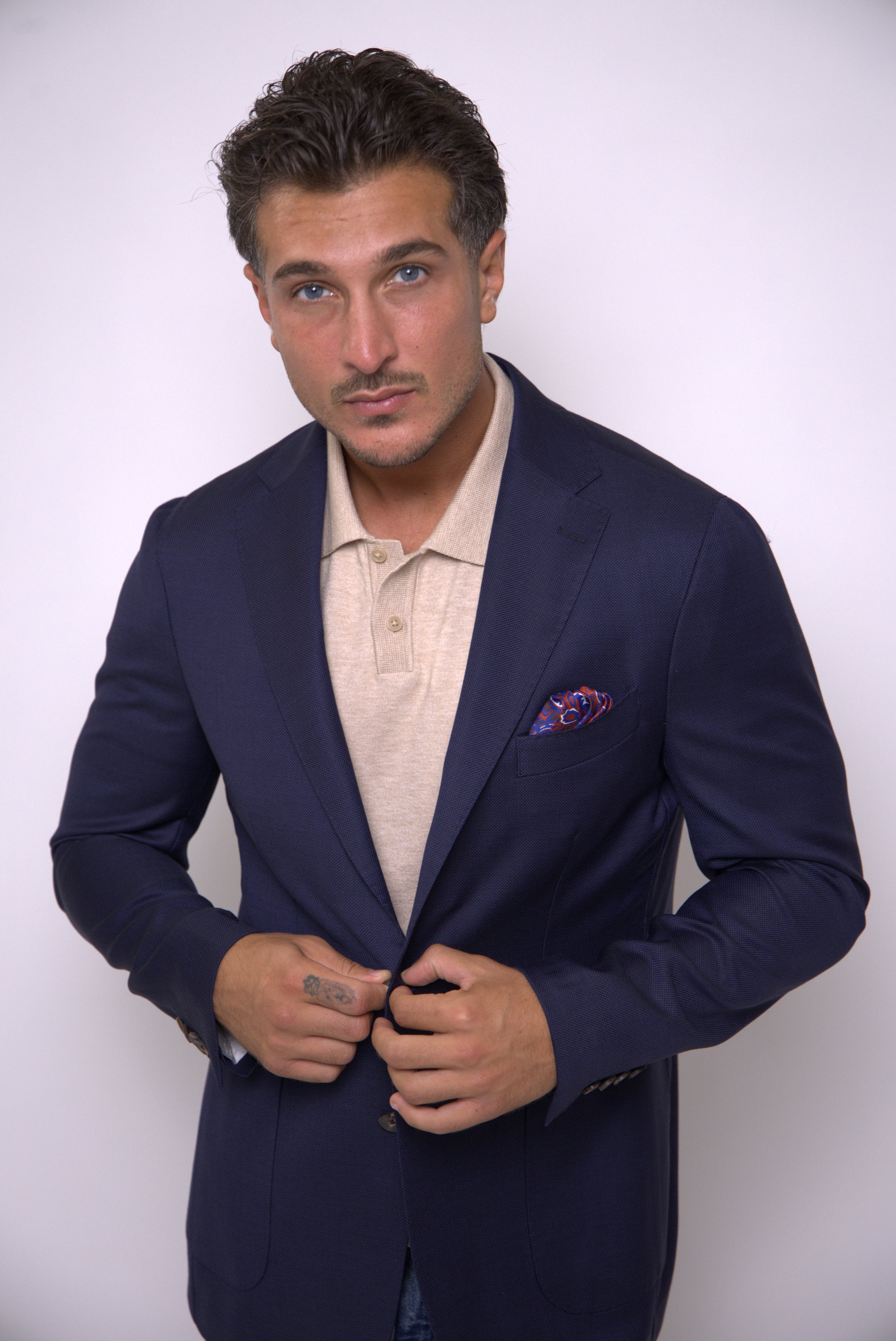 Vitale Barberis Blazer Navy -BL016