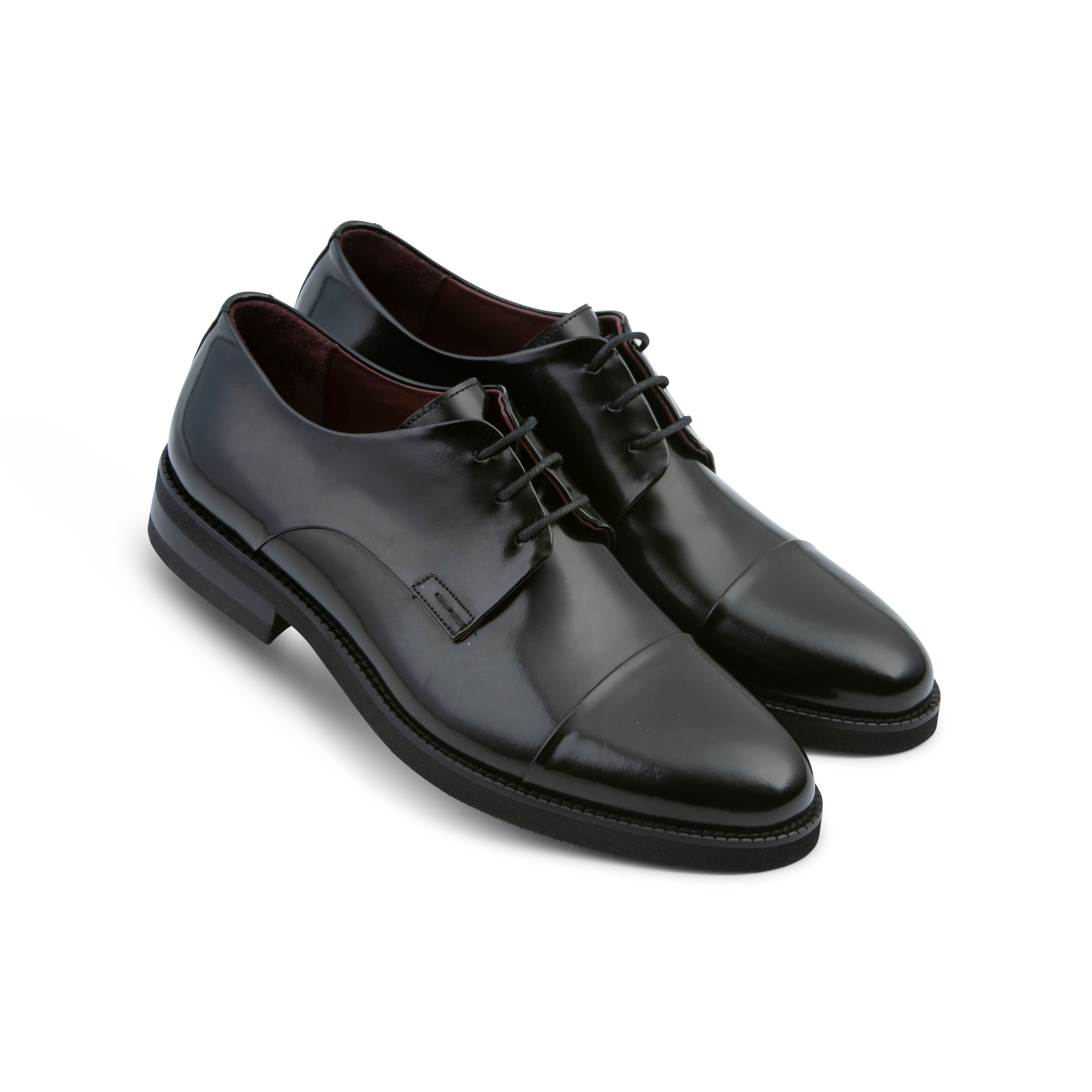 Men’s Handmade Leather Oxford Shoes – Classic Lace-Up Formal Footwear