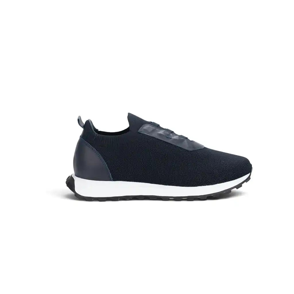 Navy Italian casual shoes -ICS-001