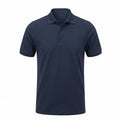 Premium Navy Mercerized Cotton Polo Shirt – Smooth Finish & Breathable.MCP-001