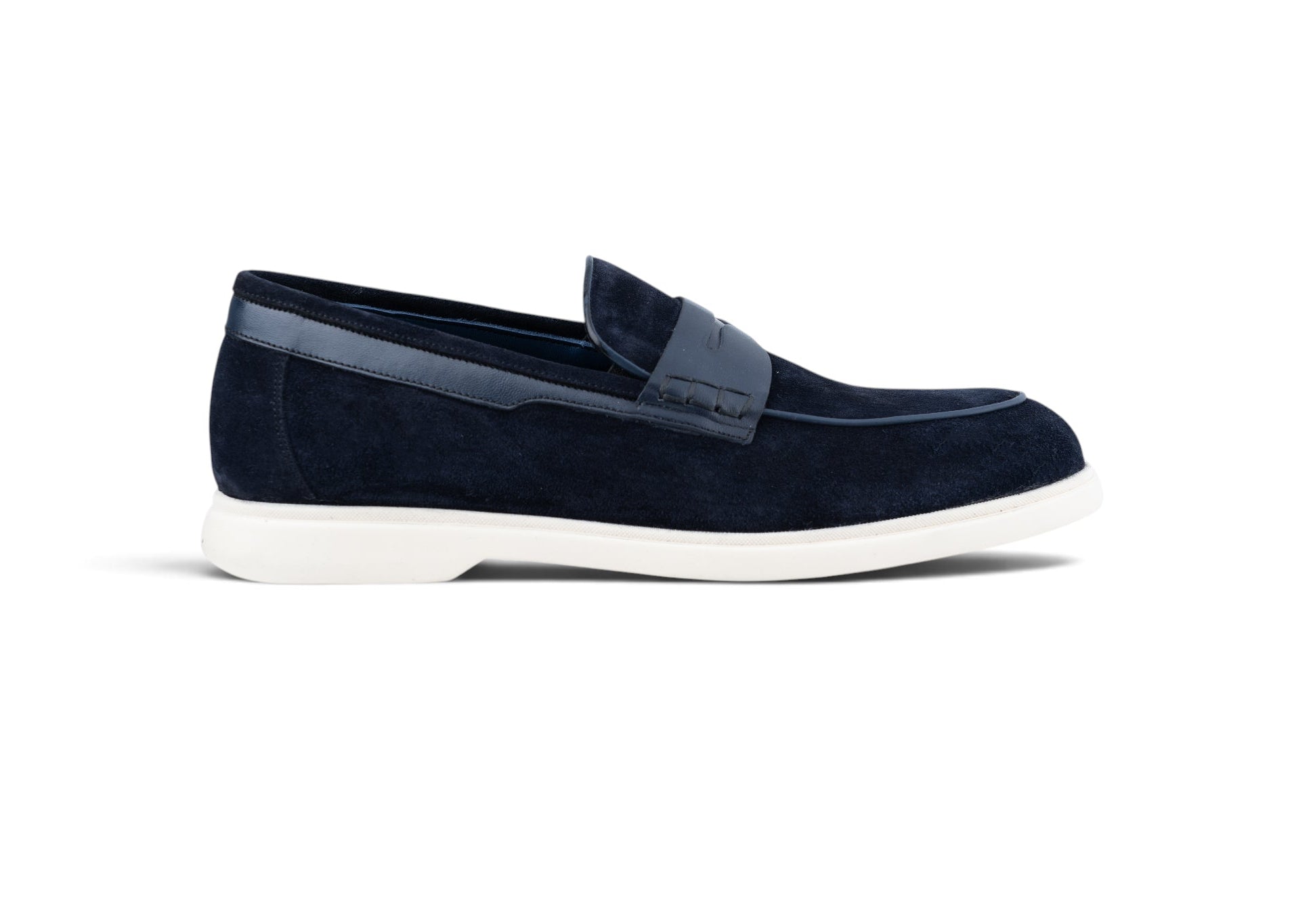 Dark Navy Suede Loafer SL-002