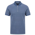 Blue Grey Mercerized Cotton Polo Shirt | Premium Shine & Ultra-Soft Comfort.MCP-003