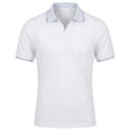 Men’s White Mercerized Cotton Polo | Stylish, Durable & Lightweight Shirt.MCP-004
