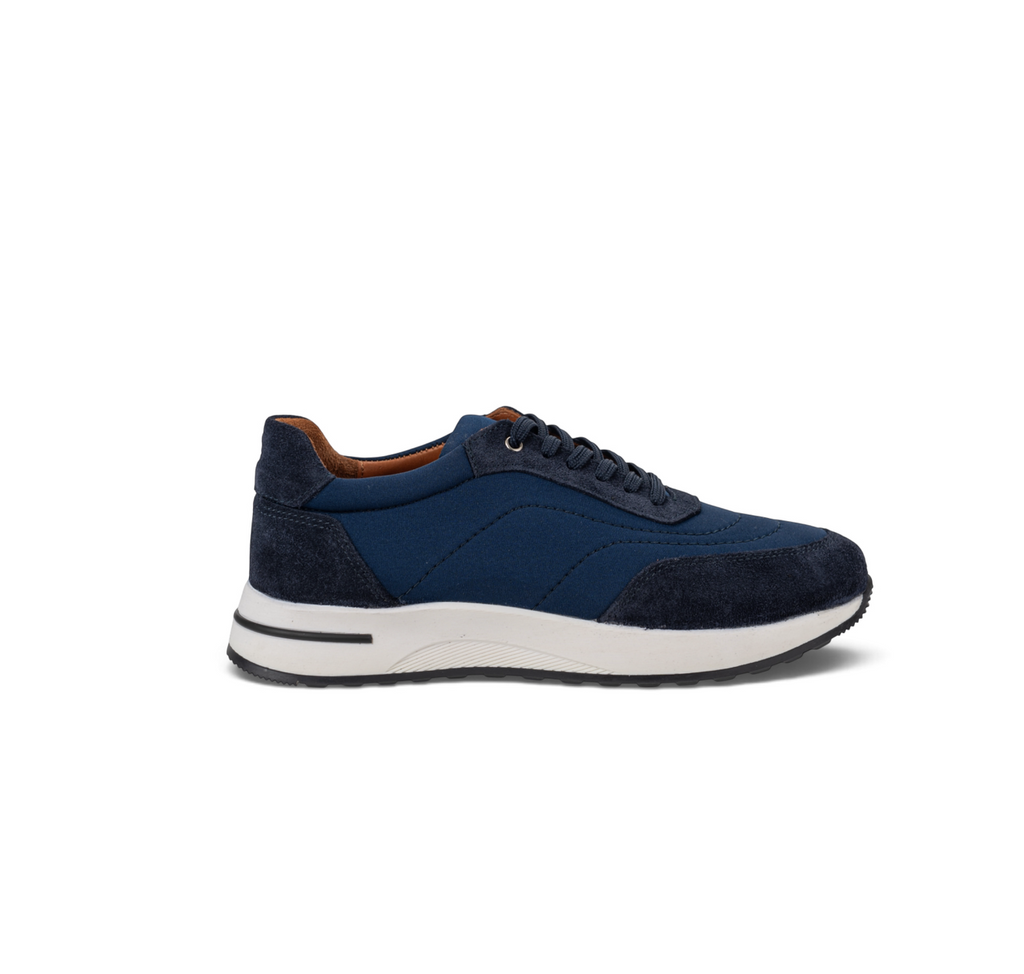 Navy Italian casual shoes -ICS-002