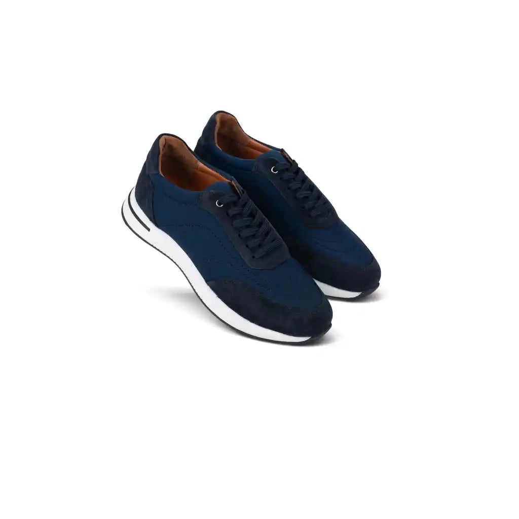 Navy Italian casual shoes -ICS-002