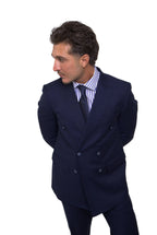 Wool Dubetti Suit Navy .SDB026