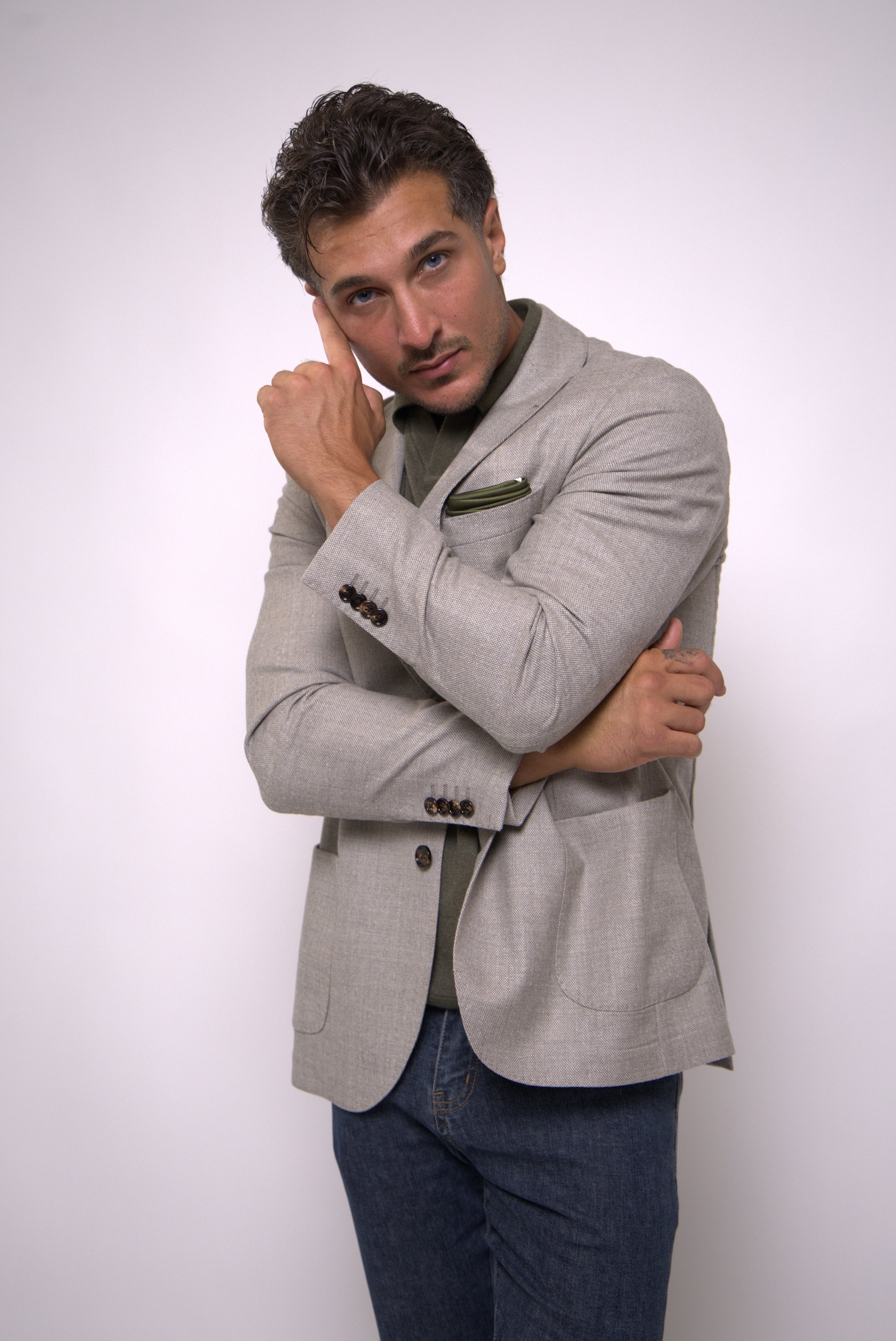 Vitale Barberis Blazer Beige - BL015