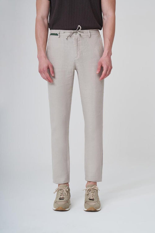 Beige Linen Pant LNP-002