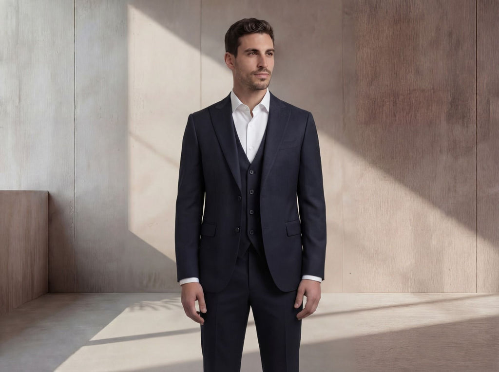 Peak Lapel Suit –Sophisticated & Stylish Formal Wear.051
