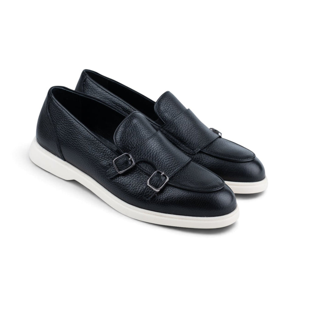 Black Leather Loafer LEL-001