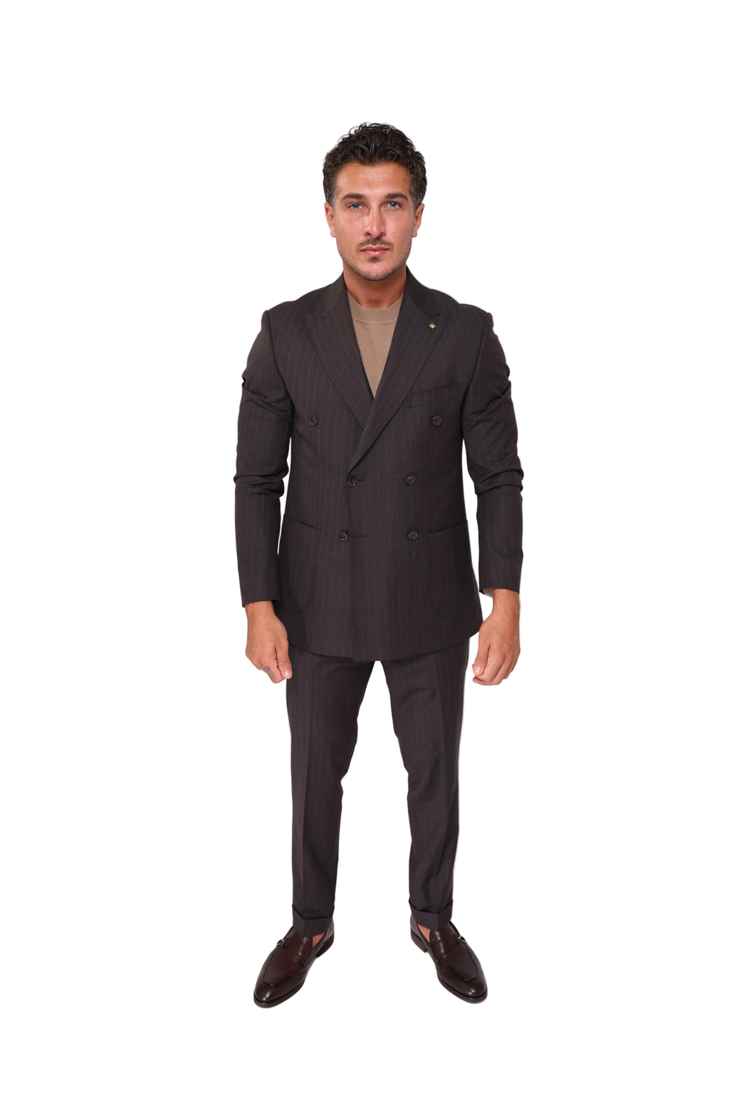 Wool Dubetti Suit St.Brown .SDB020