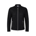 Black Nubuck Leather Jacket NLJ001