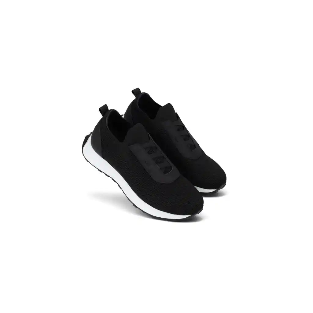 Black Italian casual shoes -ICS-001