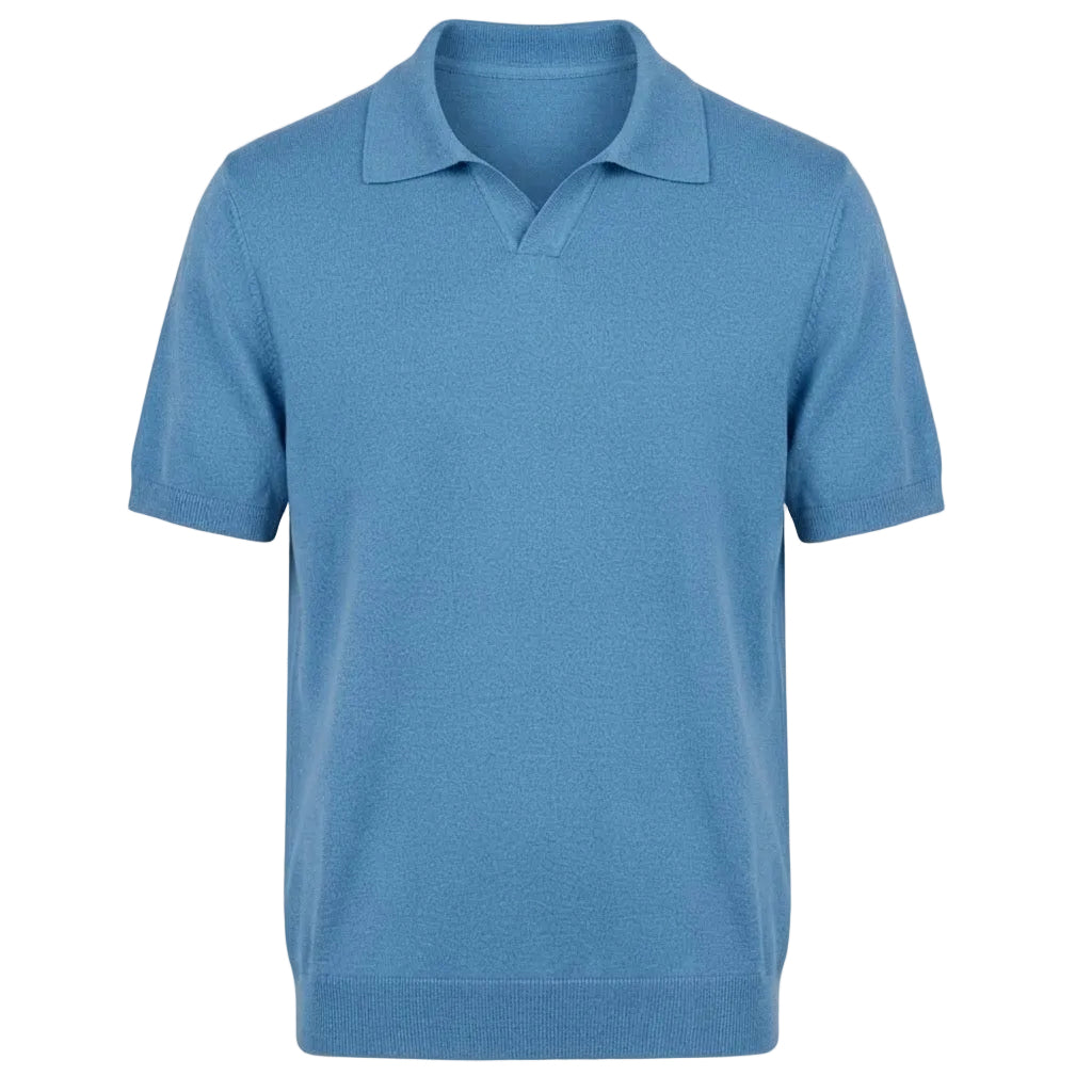 Blue Bamboo Polo Shirt | Ultra-Soft, Breathable & Eco-Friendly Comfort. BP-001