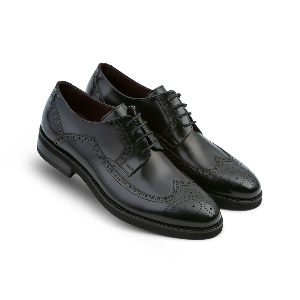 Men’s English Handmade Leather Shoes – Classic Formal Dress Footwear