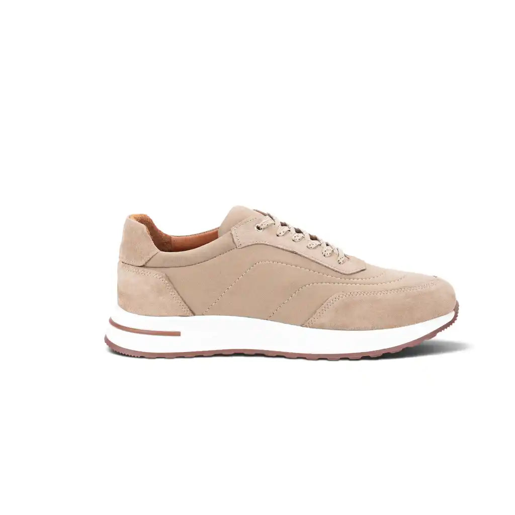 Beige Italian casual shoes -ICS-002