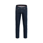 100% Cotton Jeans Leisure Fit - Dark Navy