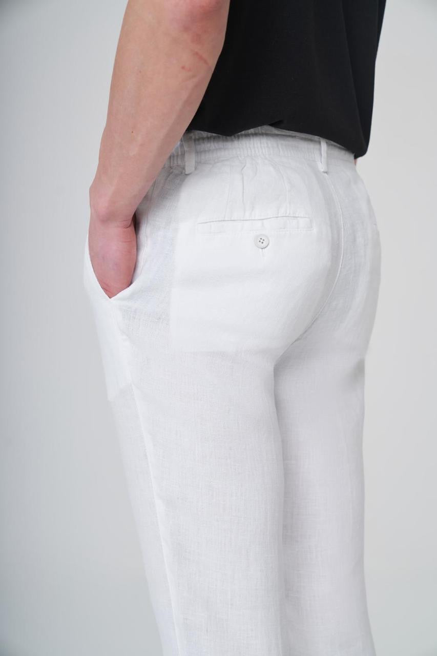White Linen Pant LNP-002