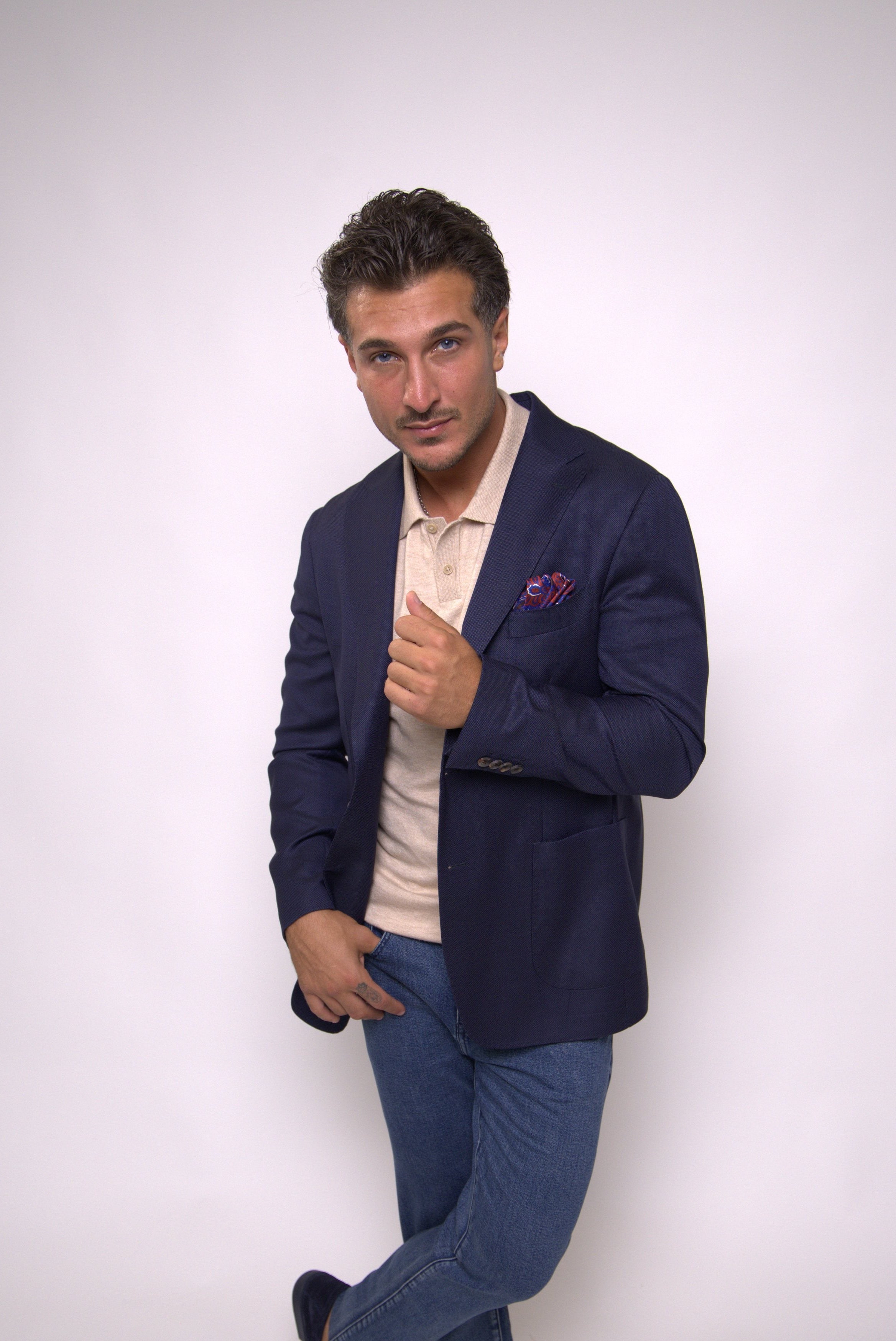 Vitale Barberis Blazer Navy -BL016
