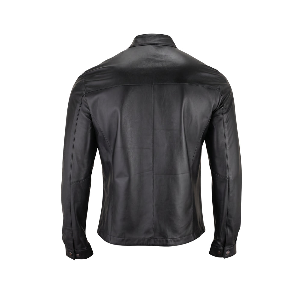 Black Leather Jacket LJ-003