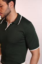 Premium Green Mercerized Polo.001