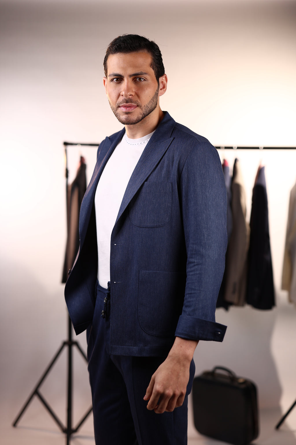 Premium Vitale Barberis Lycra Suit – Italian Luxury & Comfort