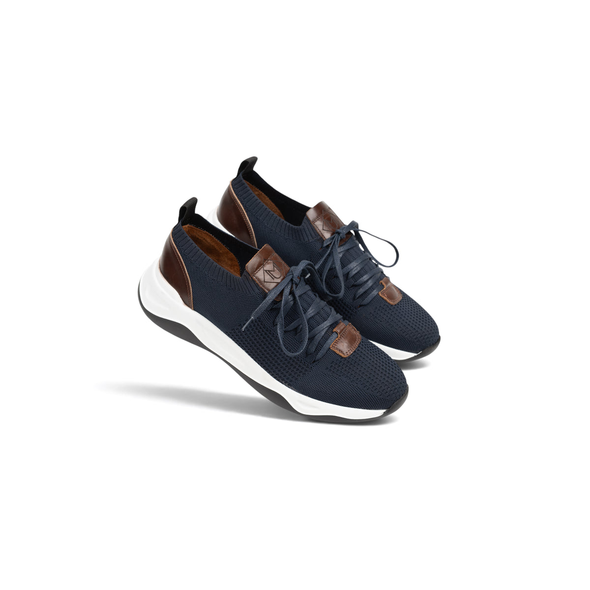 Navy Italian Casual Shoes. ICS-004
