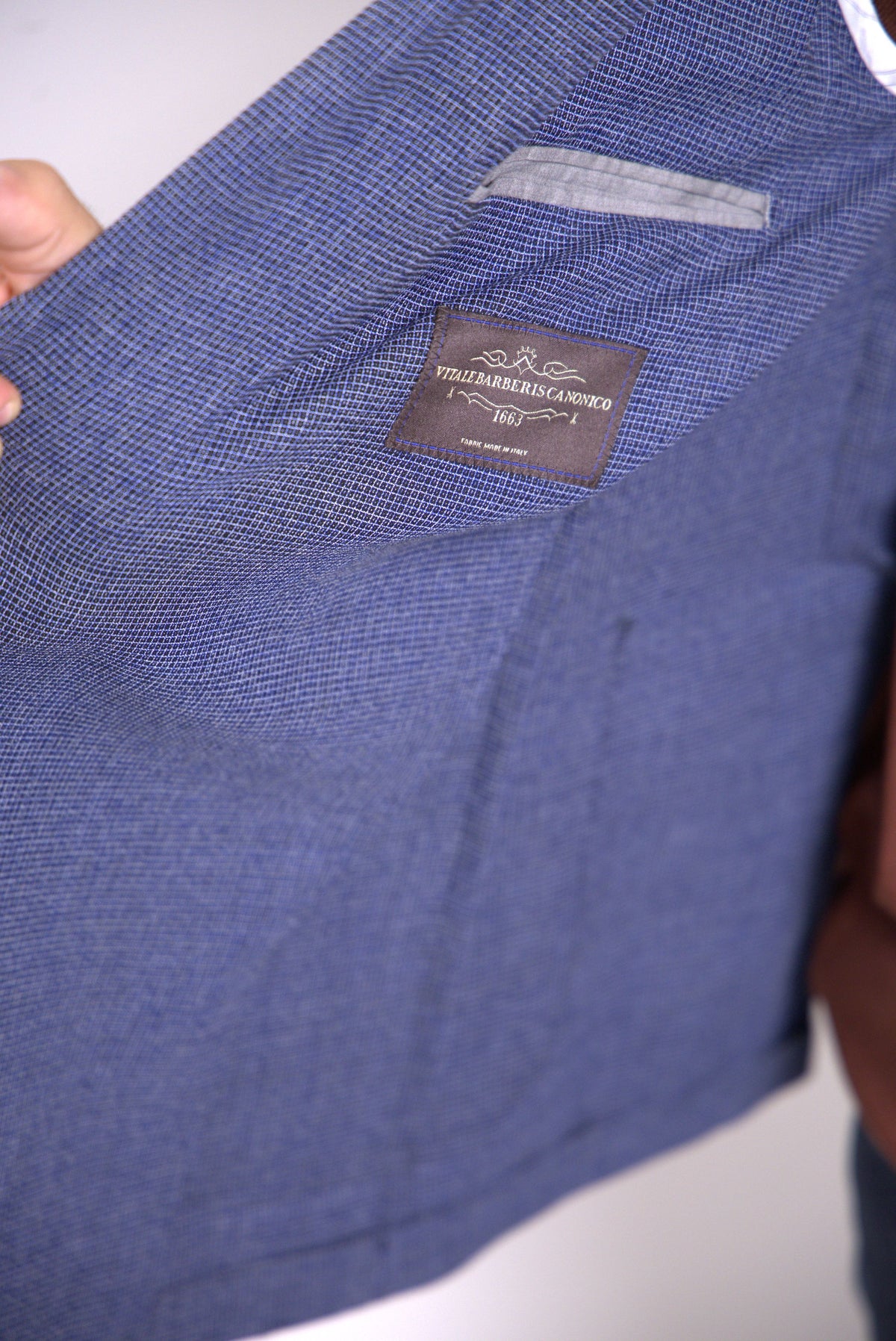 Vitale Barberis Blazer Light Blue -BL016