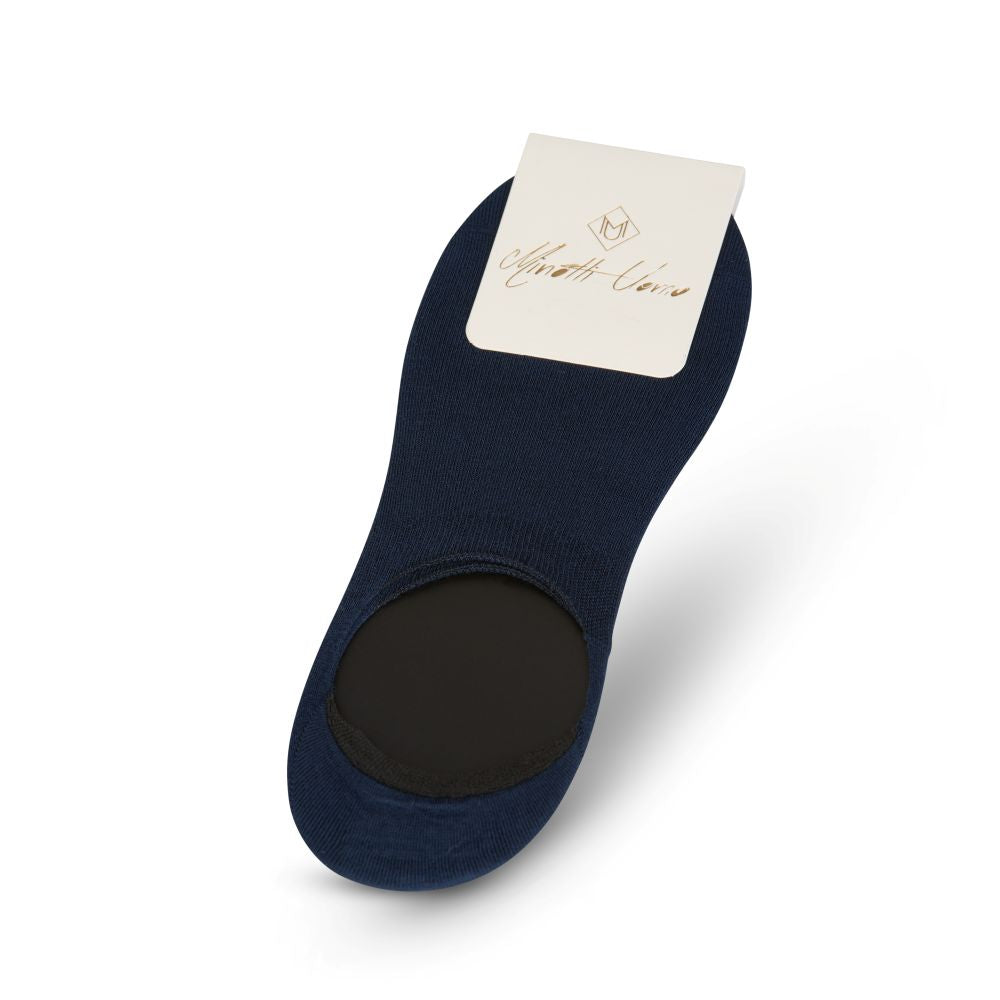 INVISIBLE BAMBOO SOCKS-BLUE