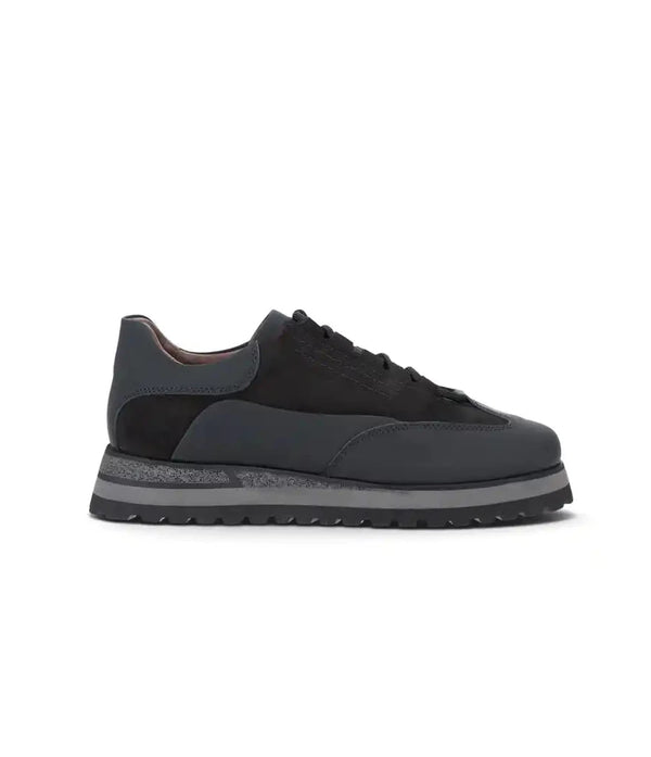 Black Italian casual shoes -ICS-003