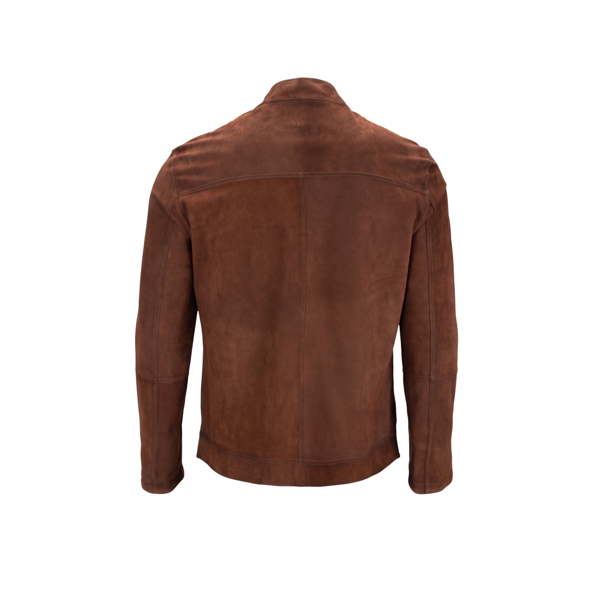 Brown Double Face Nubuck Leather Jacket NLJ002