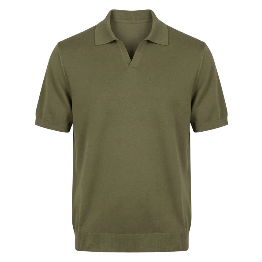 Khaki Bamboo Polo Shirt | Ultra-Soft, Breathable & Eco-Friendly Comfort. BP-001