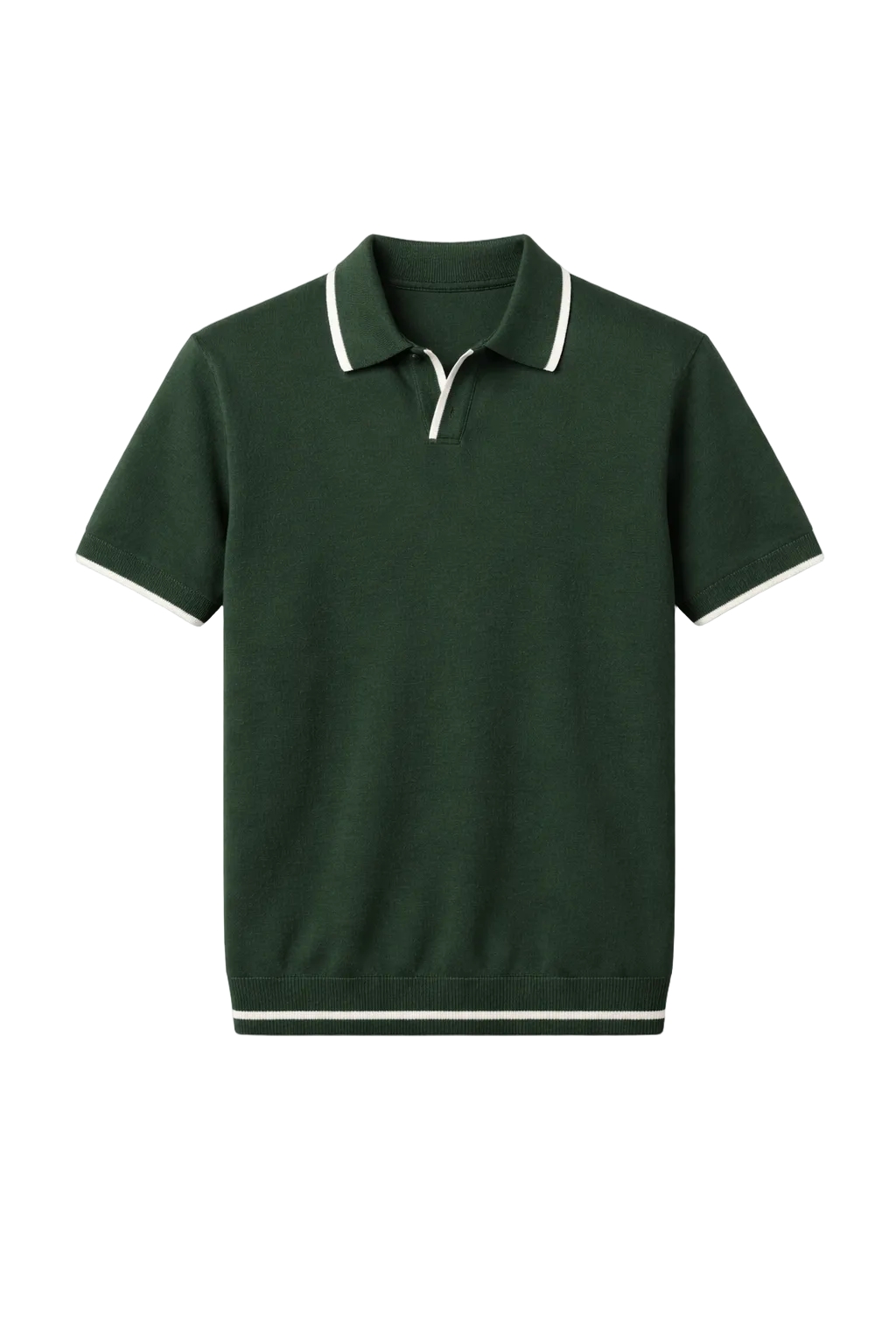 Premium Green Mercerized Polo.001