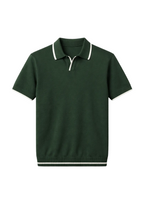 Premium Green Mercerized Polo.001