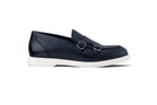 Dark Navy Leather Loafer LEL-001