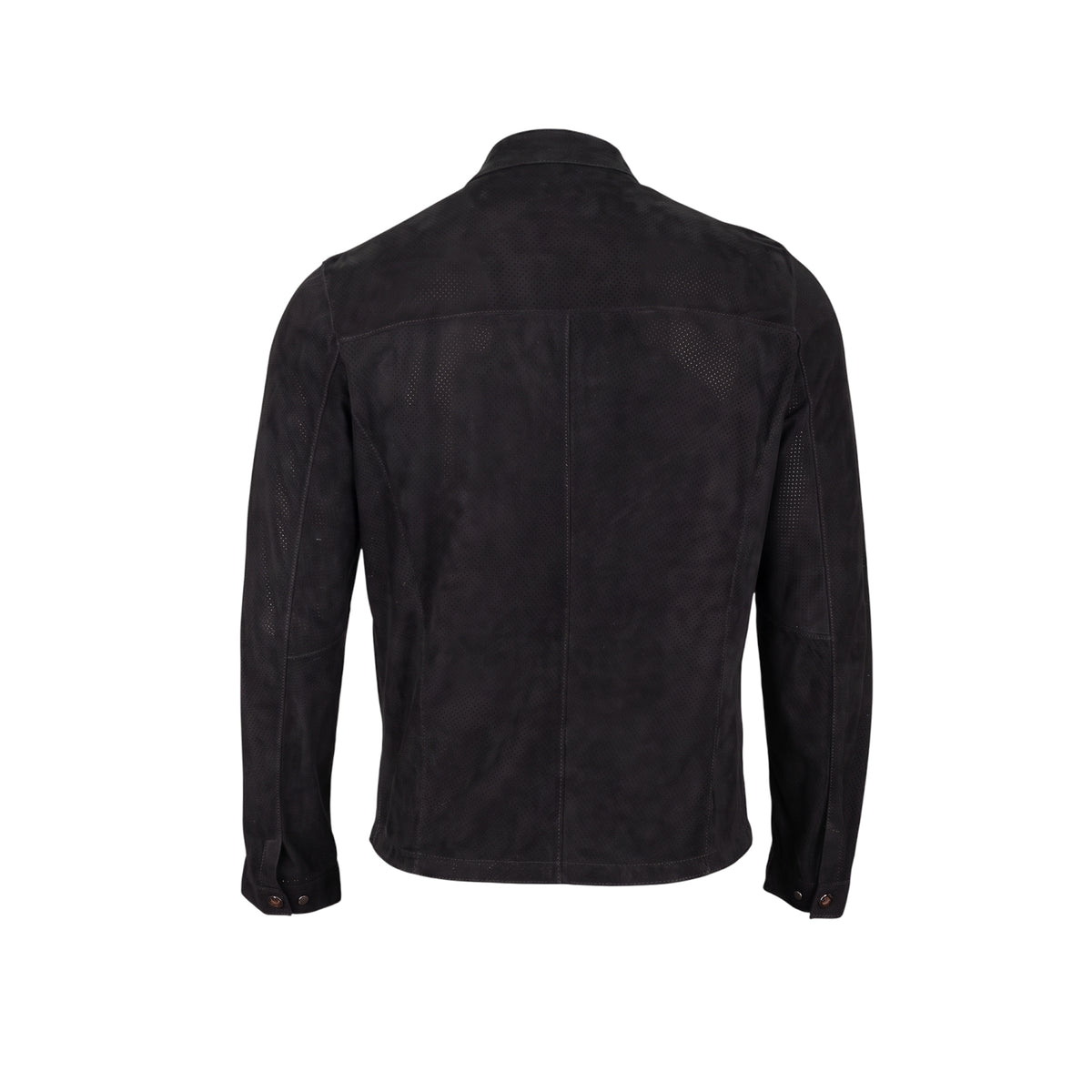 Black Nubuck Leather Jacket NLJ001