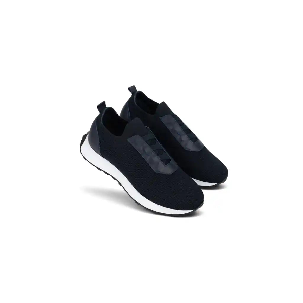 Navy Italian casual shoes -ICS-001