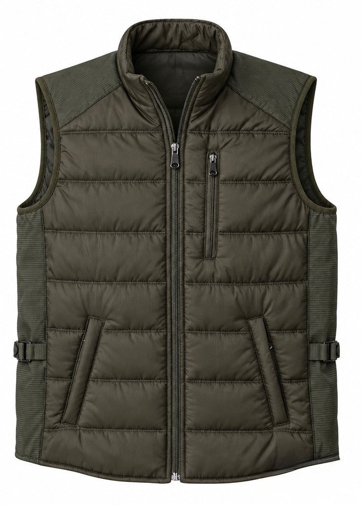 Elegant Vest Olive green