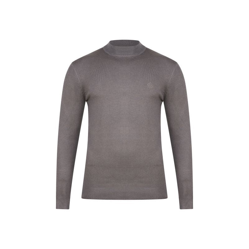 Classic Cashmere Mock Neck – Tailored Fit & Supreme Softness