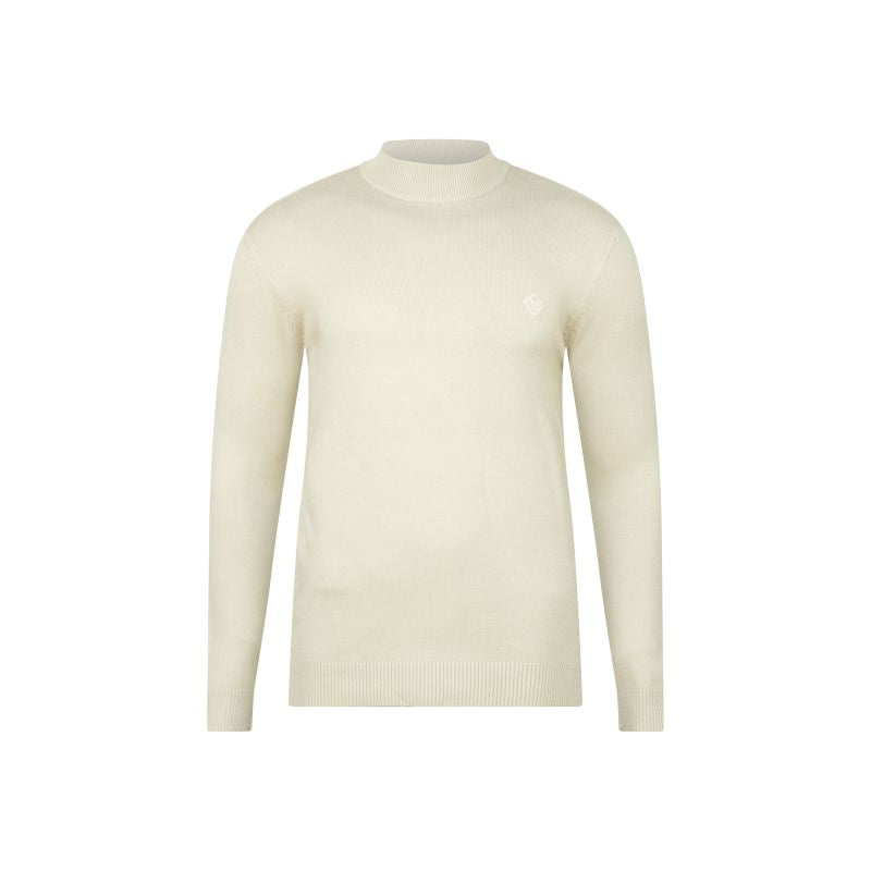 Classic Cashmere Mock Neck – Tailored Fit & Supreme Softness