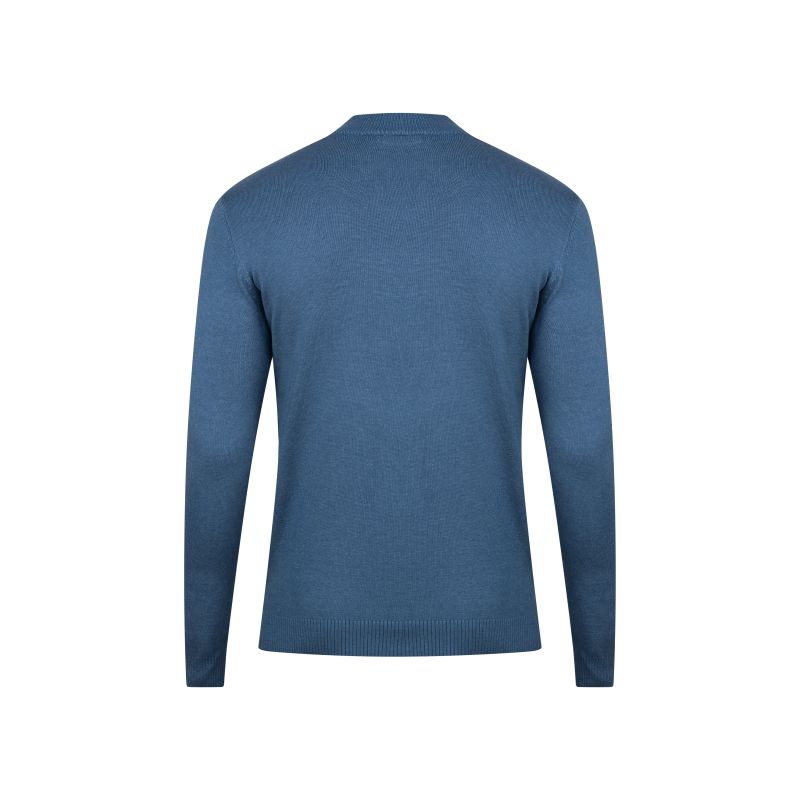 Classic Cashmere Mock Neck – Tailored Fit & Supreme Softness