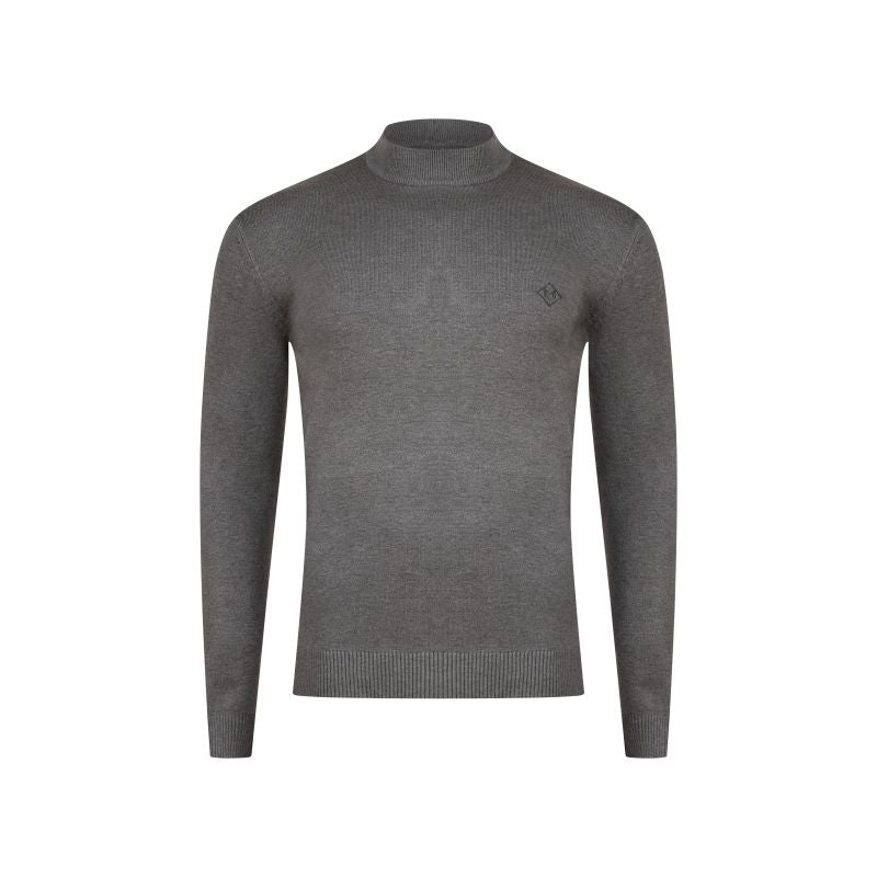 Classic Cashmere Mock Neck – Tailored Fit & Supreme Softness