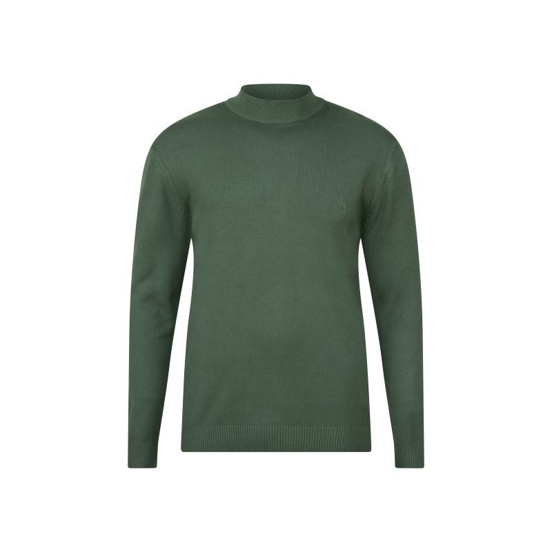 Classic Cashmere Mock Neck – Tailored Fit & Supreme Softness