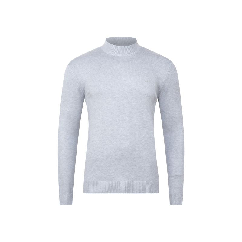 Classic Cashmere Mock Neck – Tailored Fit & Supreme Softness