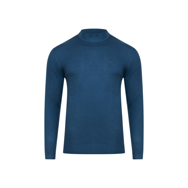 Classic Cashmere Mock Neck – Tailored Fit & Supreme Softness
